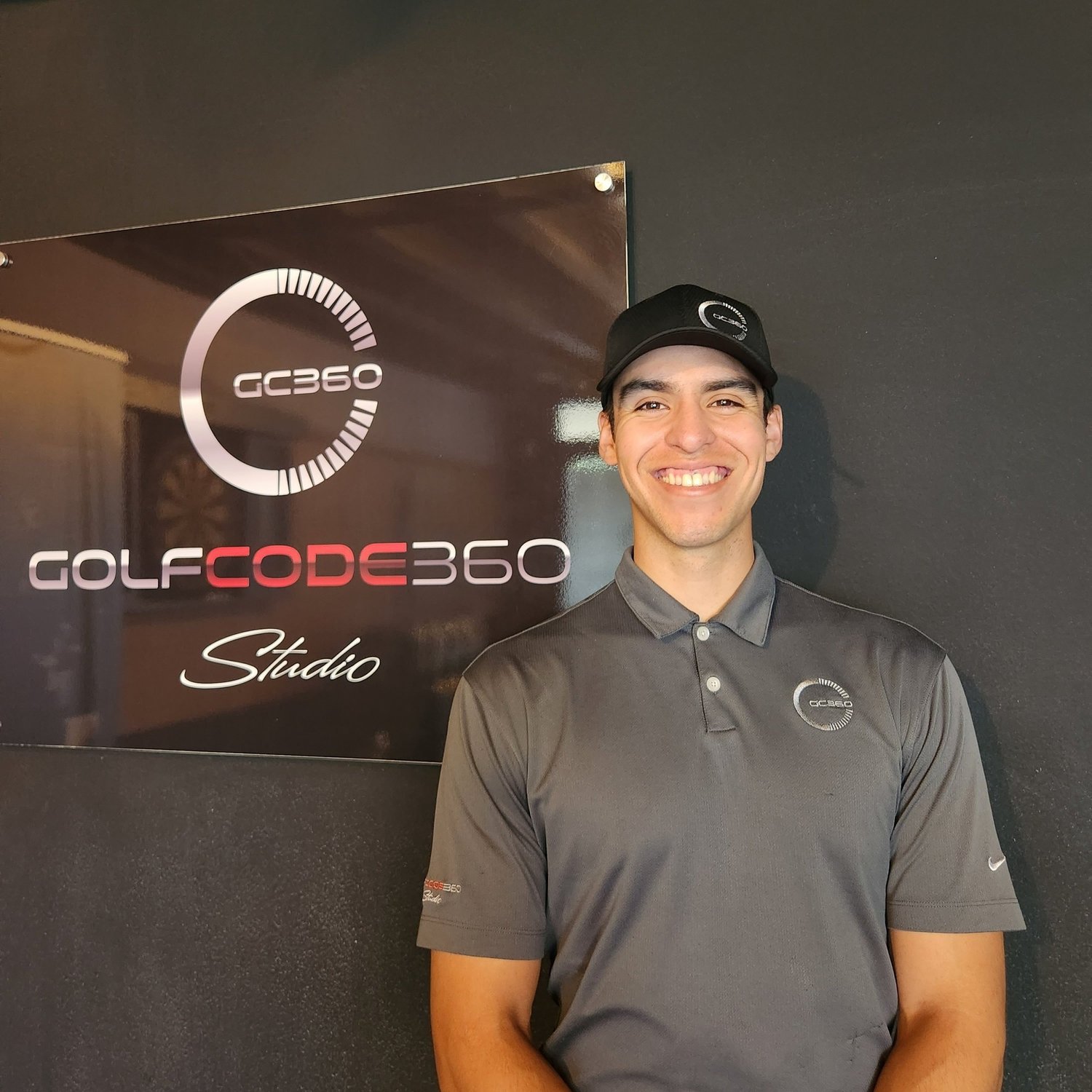 Josh Sanchez, golf instructor at GolfCode 360 Studios Brea CA